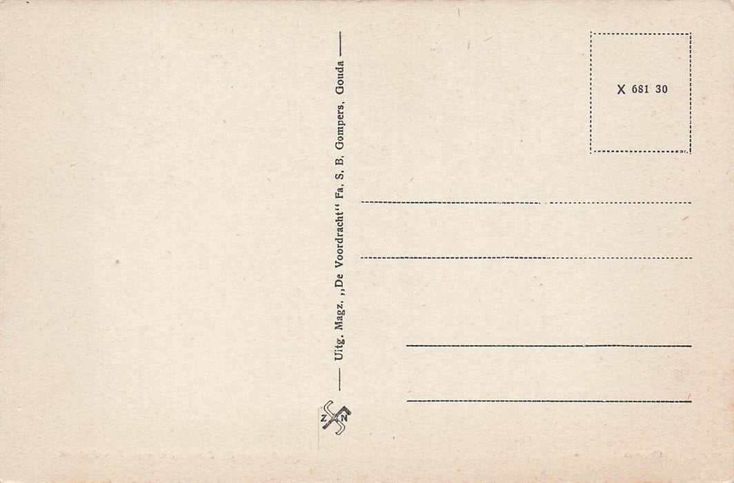 Gouda Interieur St Janskerk Met Preekstoel