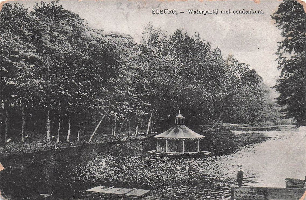 Elburg Waterpartij Met Eendenkom