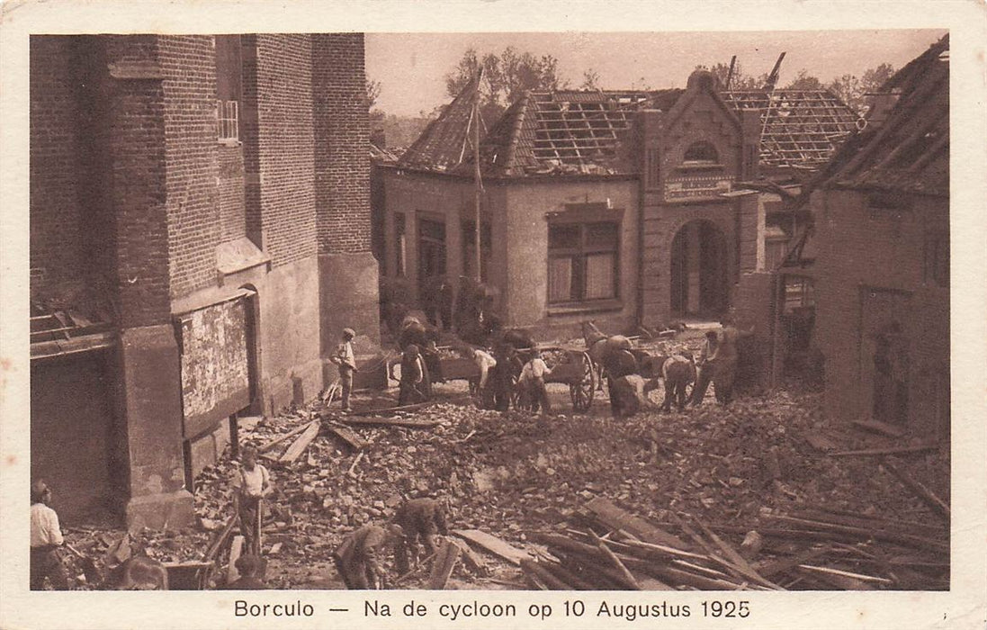 Borculo Na De Cycloon Op 10 Augustus 1925