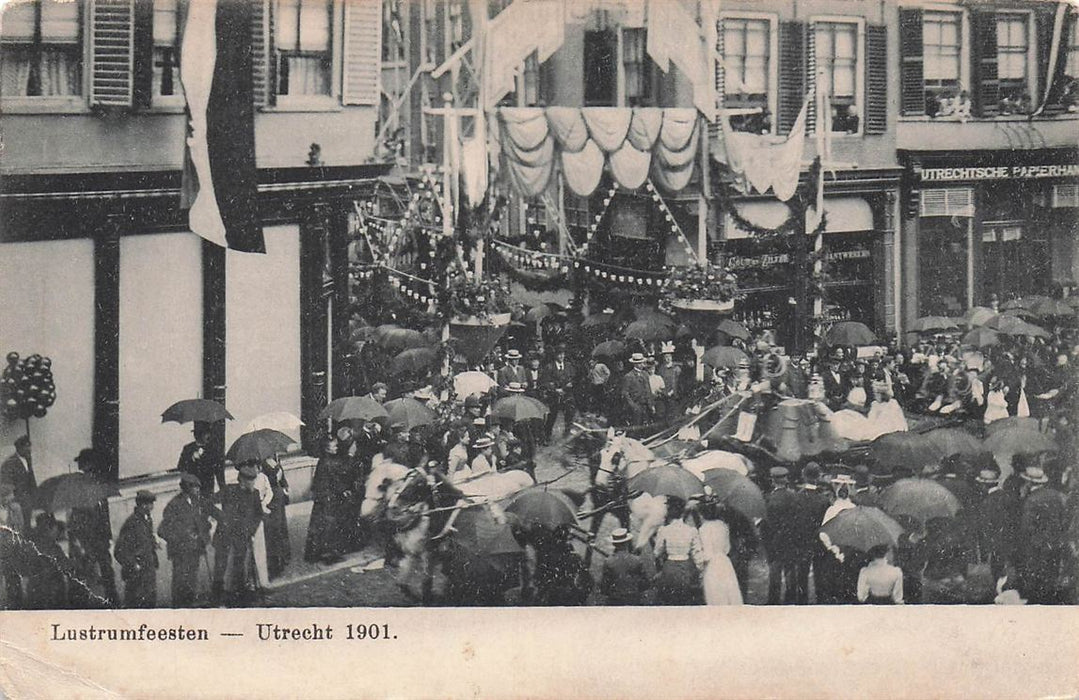 Lustrumfeesten Utrecht 1901