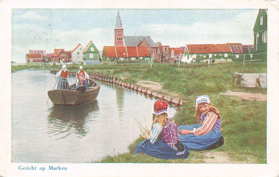Gezicht Op Marken