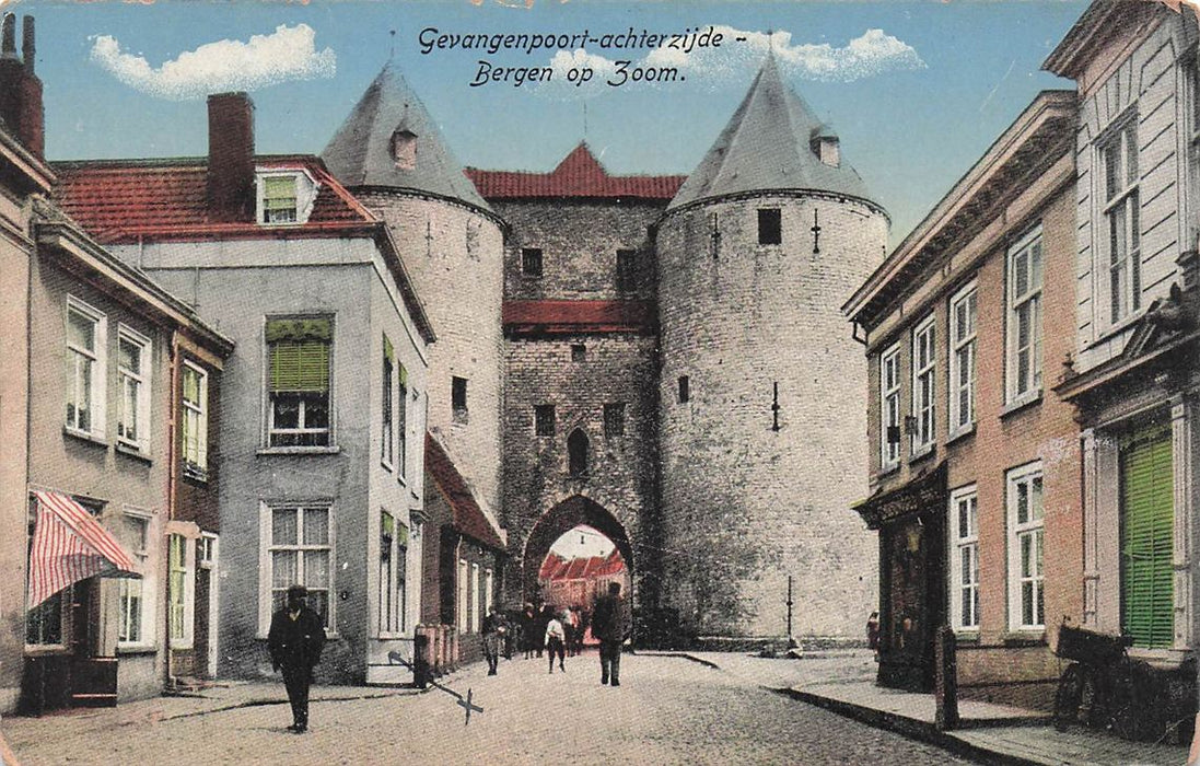 Gevangenpoort-Achterzijde Bergen Op Zoom.