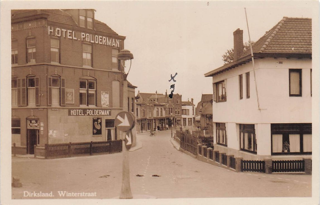 Dirksland Winterstraat