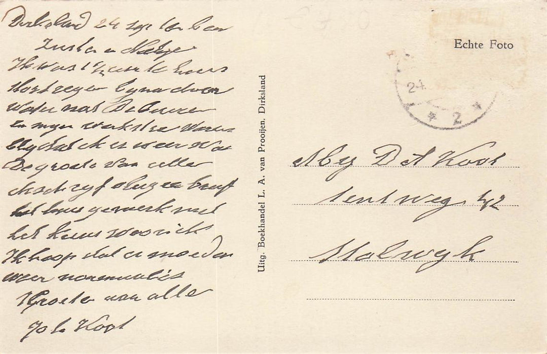 Dirksland Winterstraat