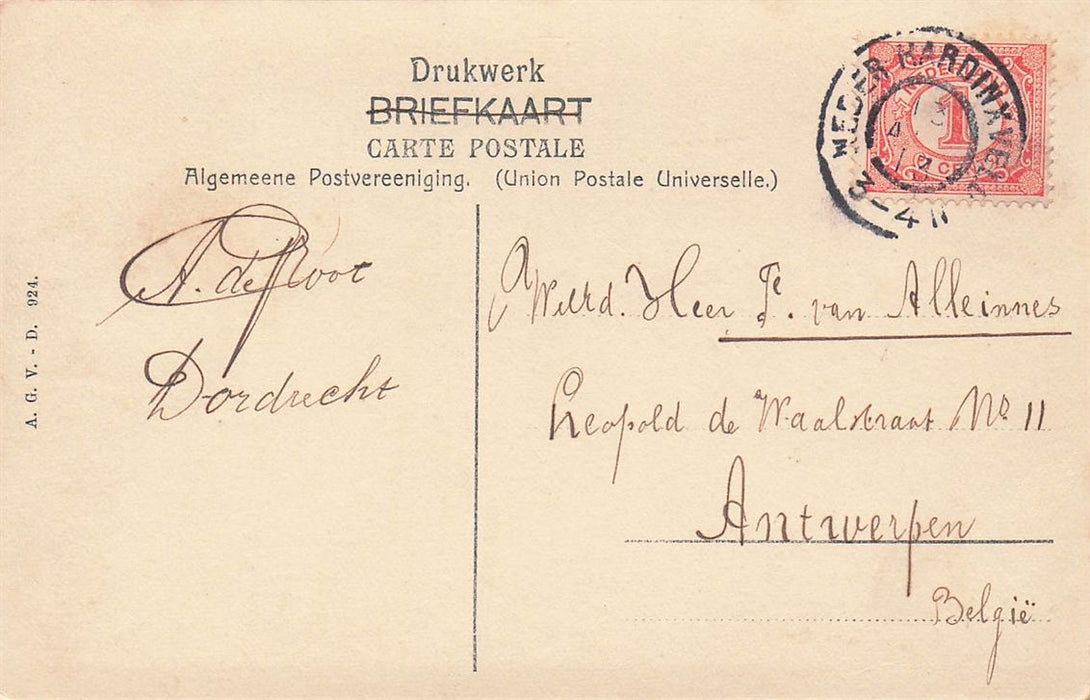 Dordrecht Groote Kerk Bomkade