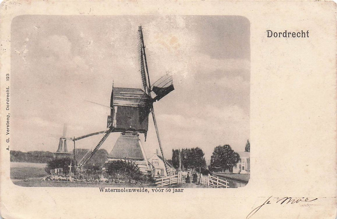 Watermolenweide Voor 50 Jaar Dordrecht