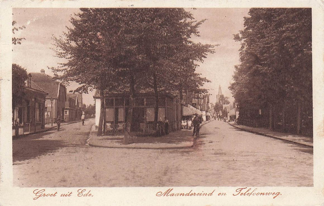 Groet Uit Ede Maandereind En Telefoonweg
