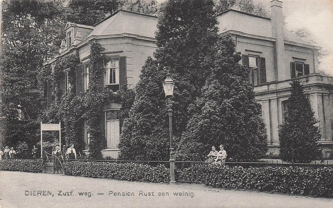 Dieren Zutf Weg Pension Rust Een Weinig