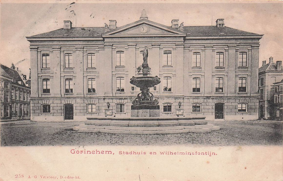 Gorinchem Stadhuis En Wilhelminafontijn