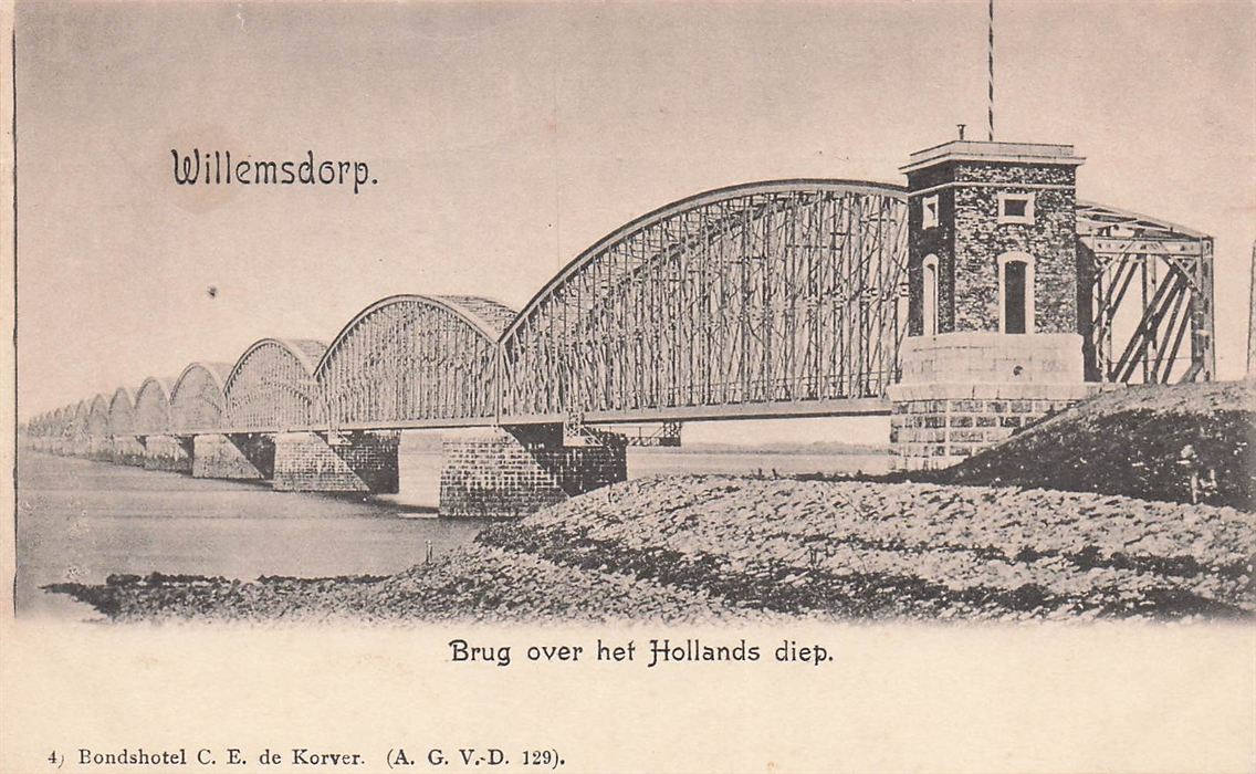Willemsdorp Brug Over Het Hollands Diep