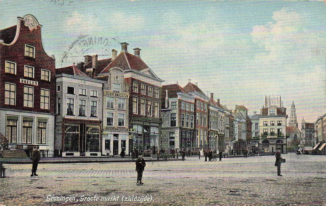 Groningen Groote Markt‚ (Zuidzijde)
