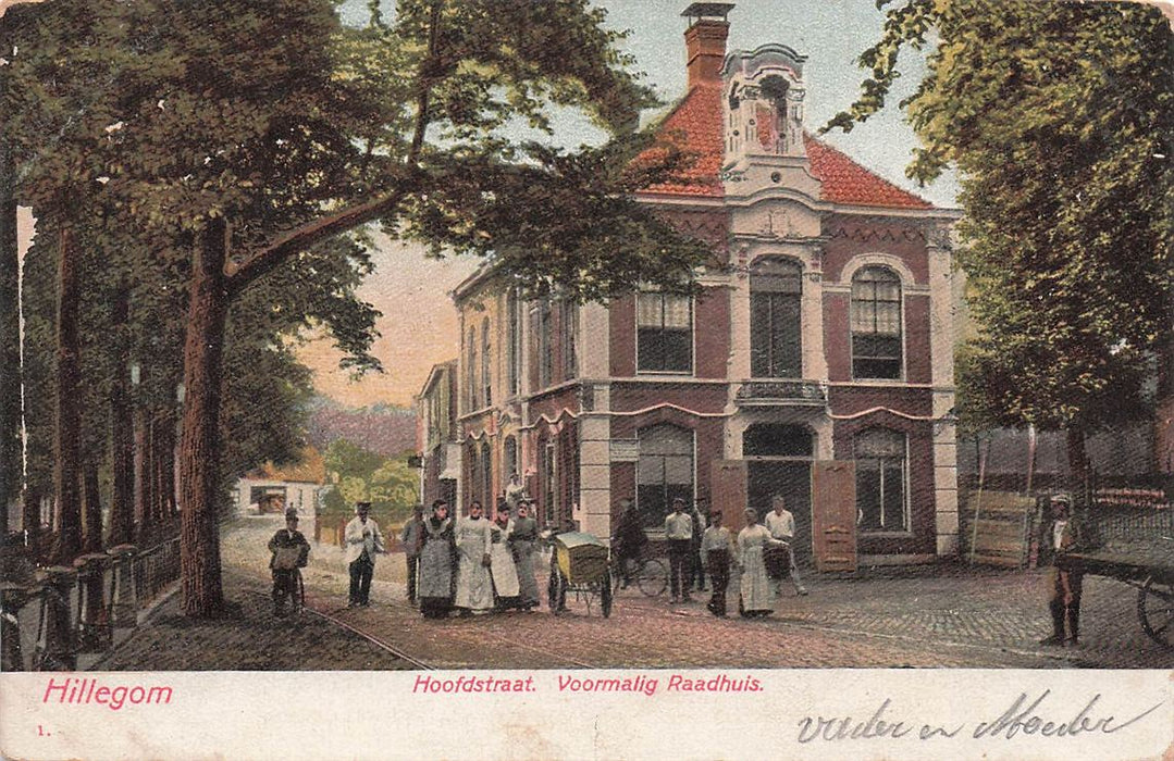 Hillegom Hoofdstraat Voormalig Raadhuis