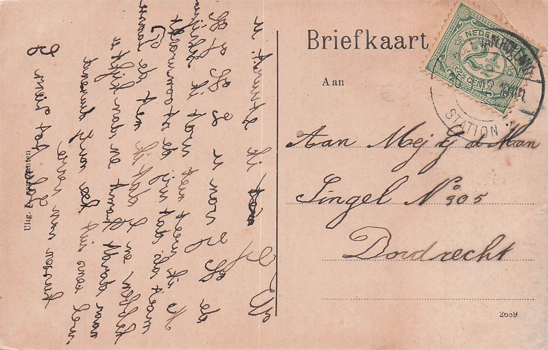 Hoek Van Holland Gezicht Op Den Waterweg