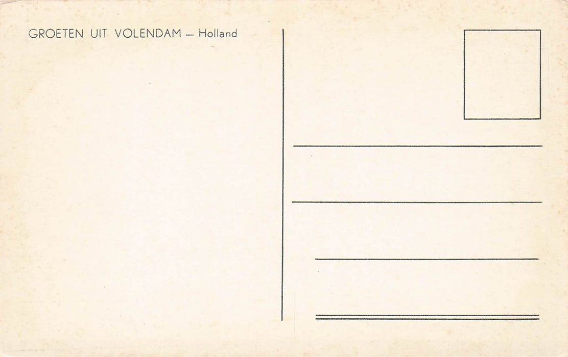 Groeten Uit Volendam