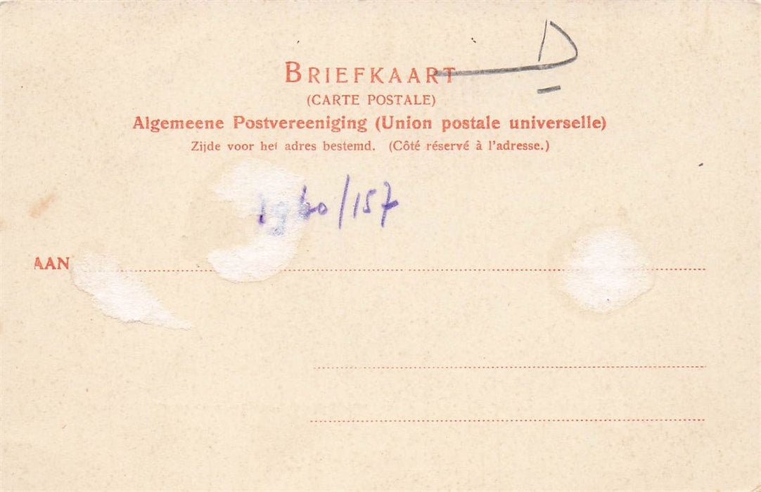 S-Gravenhage Vischmarkt Met De Haagsche Ooievaar