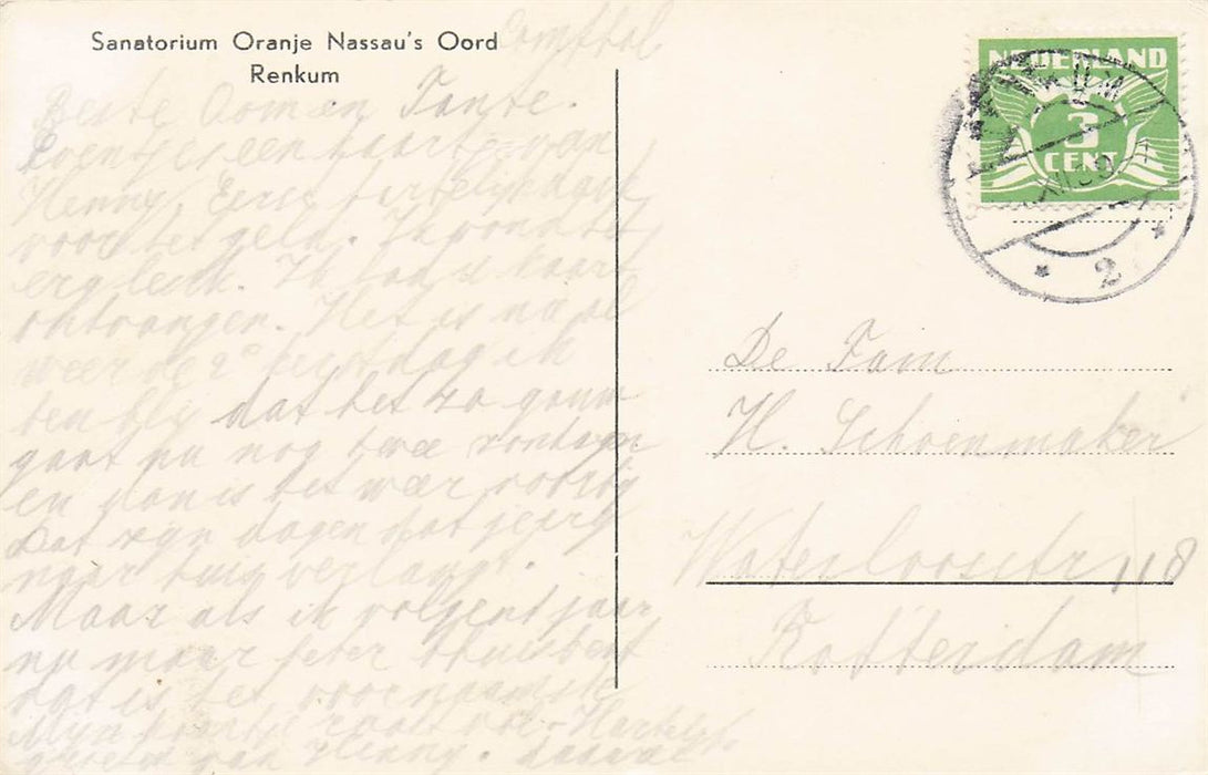 Renkum Sanatorium Oranje Nassau's Oord