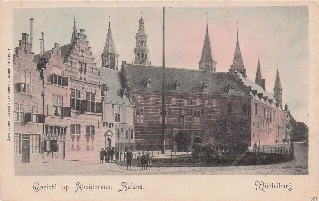 Middelburg Gezicht Op Abdijtorens; Balans