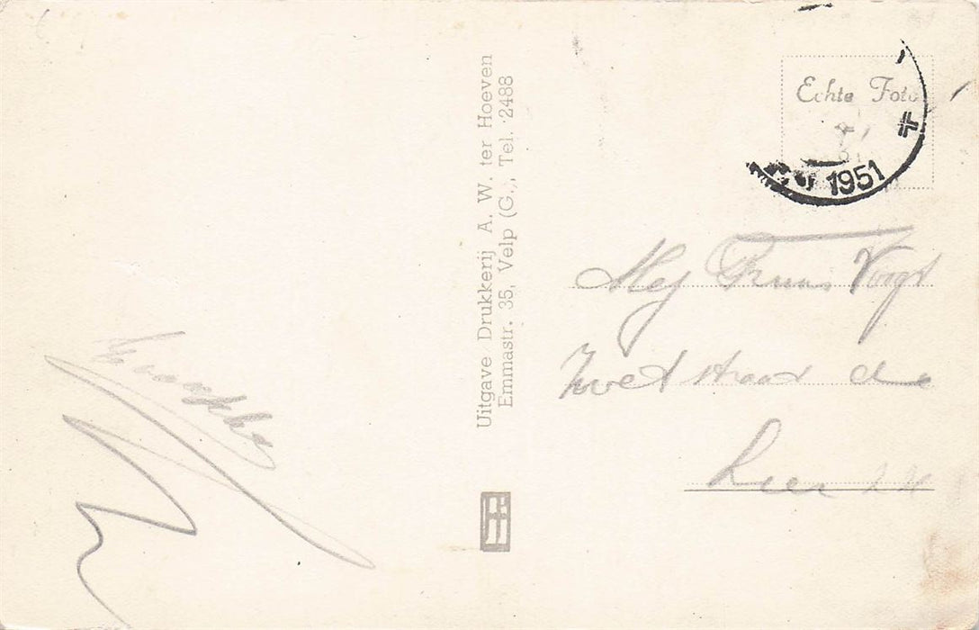 Velp Stationsstraat Met N.H.V.-Gebouw