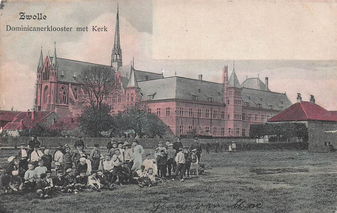 Zwolle Dominicanerklooster Met Kerk