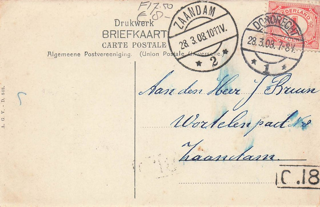 Dordrecht Groothoofd Aanlegplaats Fop Smit