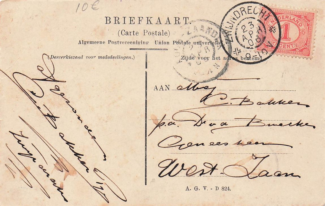 Brand Te Dordrecht 12 April 1906