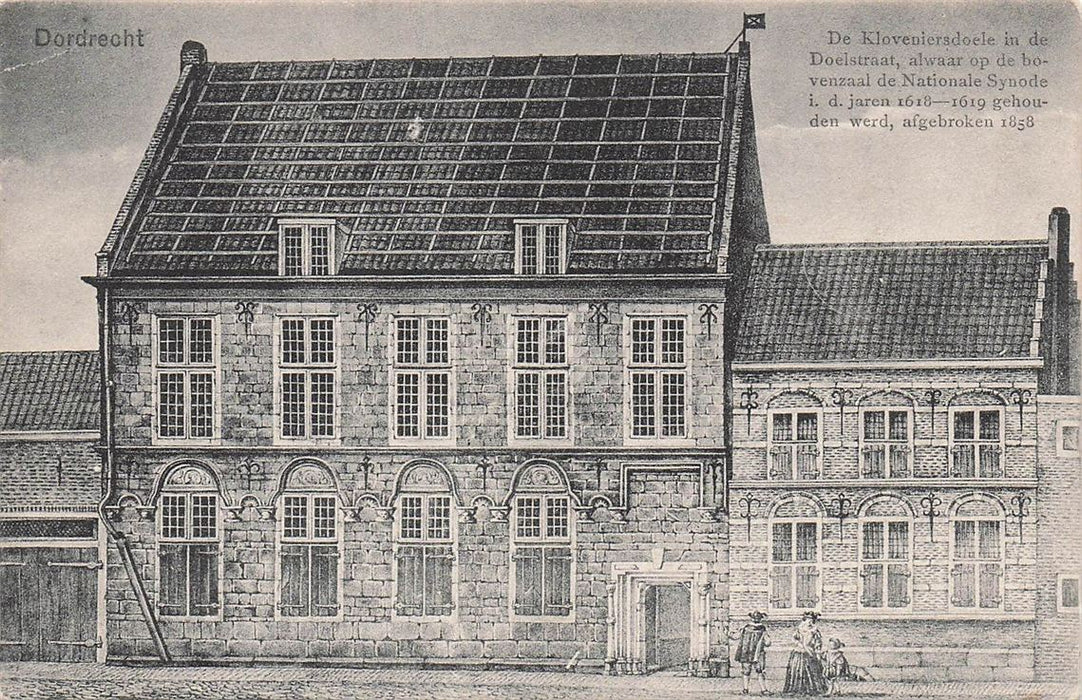 Dordrecht De Kloveniersdoele In De Doelstraat