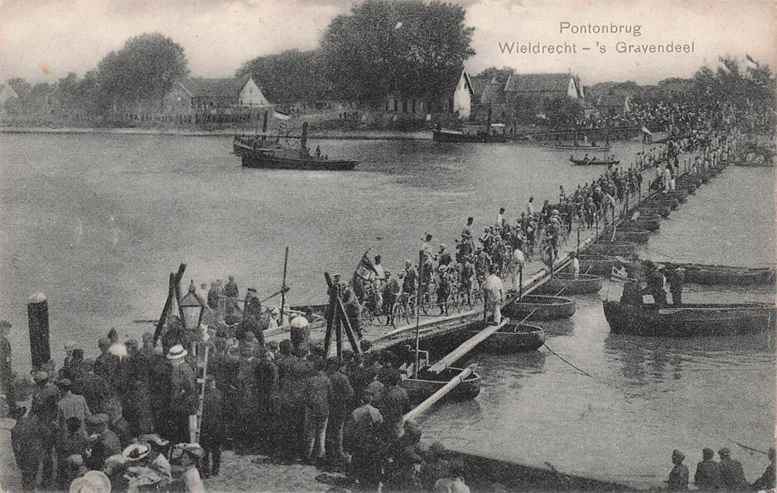 Pontonbrug Wieldrecht'S Gravendeel
