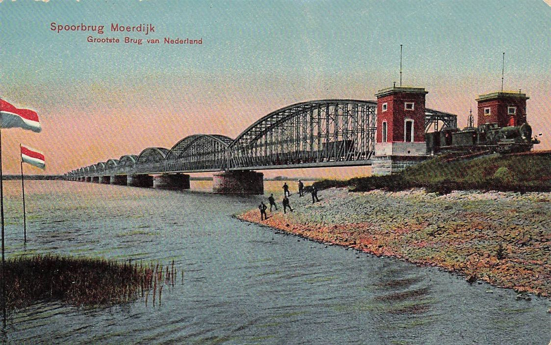 Spoorbrug Moerdijk Grootste Brug Van Nederland