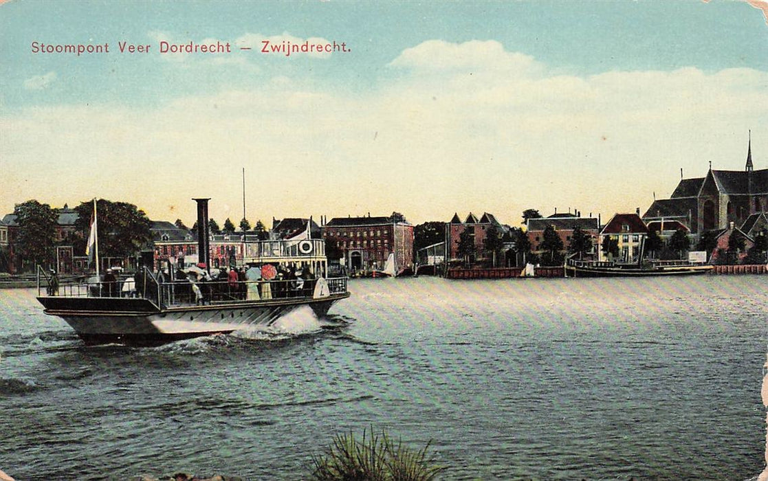 Stoompont Veer Dordrecht Zwijndrecht