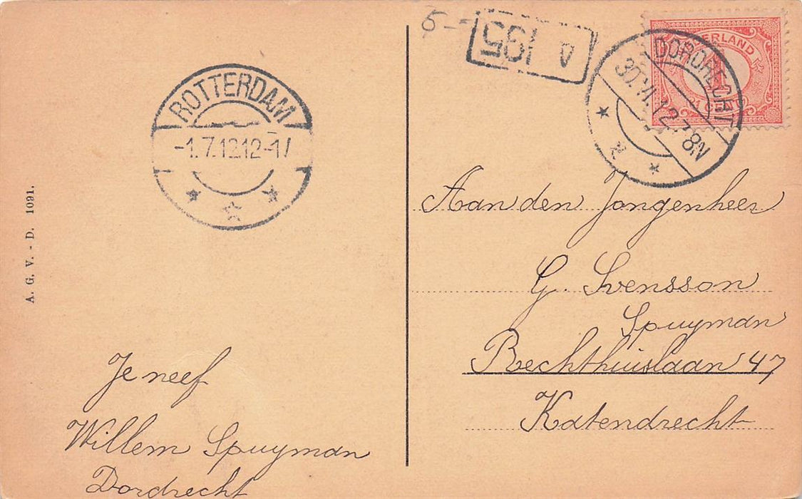 Dordrecht Bureau Levensverzekerung Mij