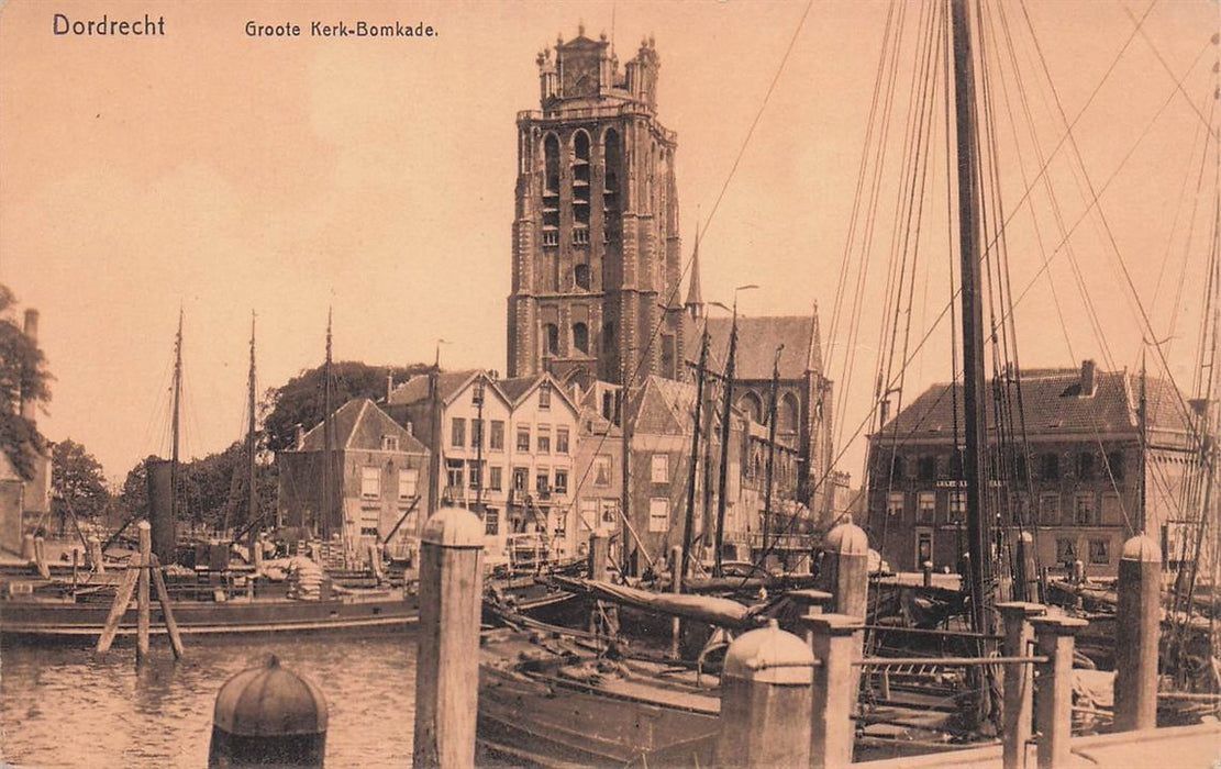 Dordrecht Groote Kerk-Bomkade