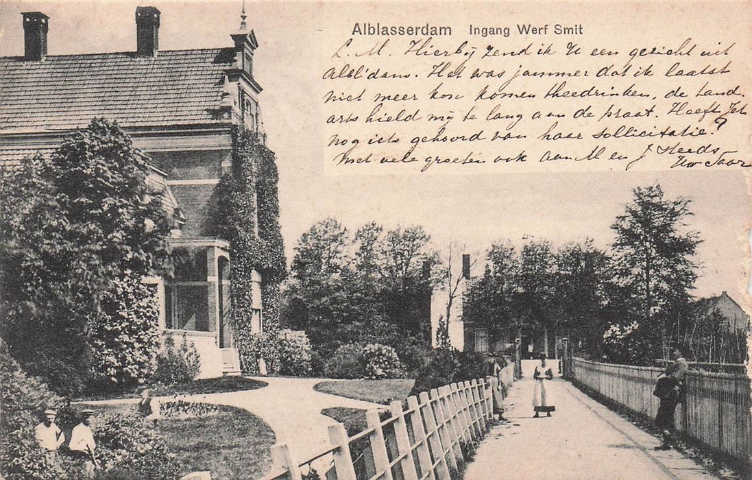 Alblasserdam Ingang Werf Smit