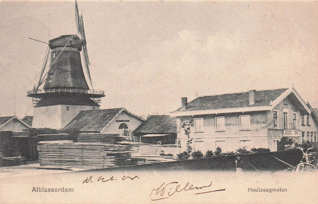 Alblasserdam Willem Houtzaagmolen