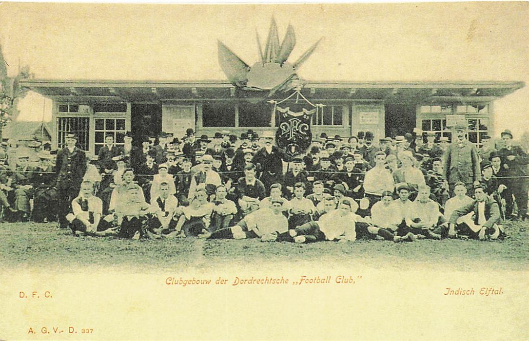 Clubgebouw Der Dordrechtsche Football Club Indisch Elftal