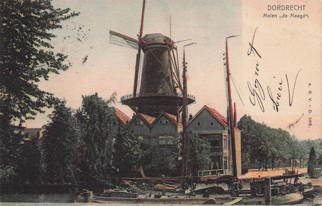 Dordrecht Molen De Maagd