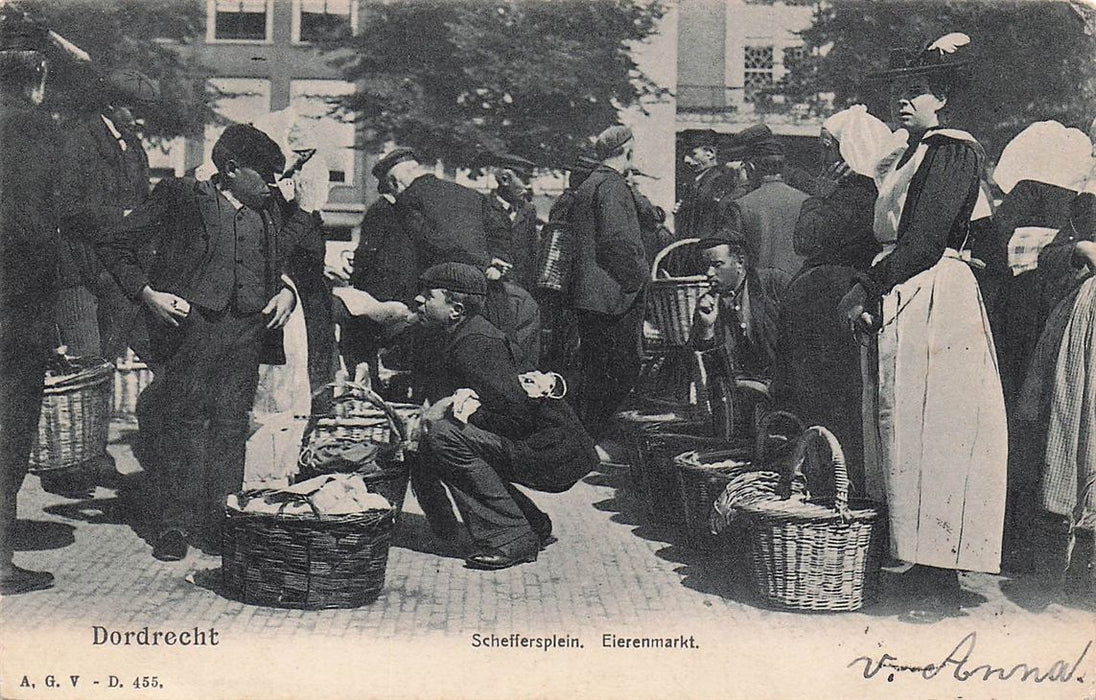 Dordrecht Scheffersplein Eierenmarkt