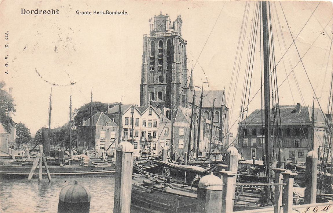 Dordrecht Groote Kerk-Bomkade