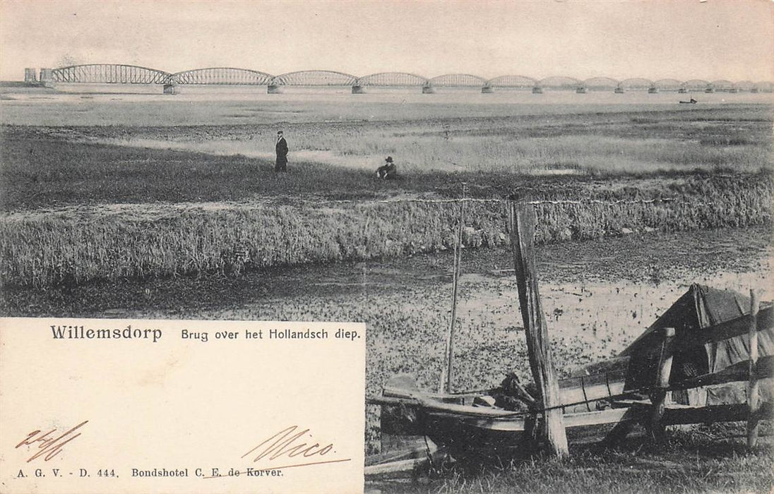 Willemsdorp Brug Over Het Hollandsch Diep