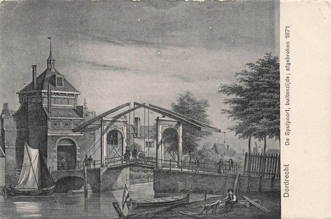 Dordrecht De Spuipoort Buitenzijde