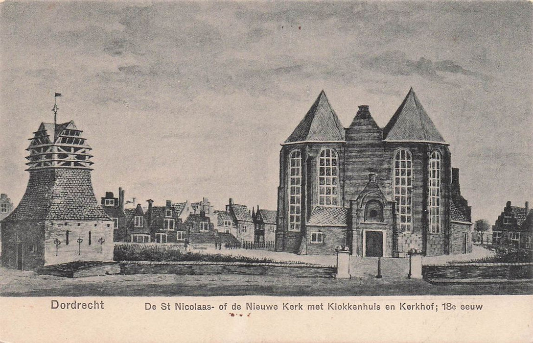Dordrecht De St Nicolaas Of De Nieuwe Kerk