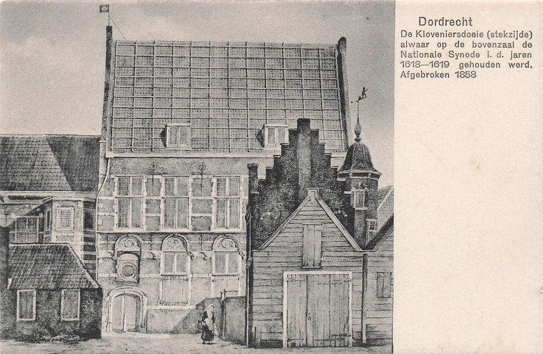 Dordrecht De Kloveniersdoeie (Stekzijde)