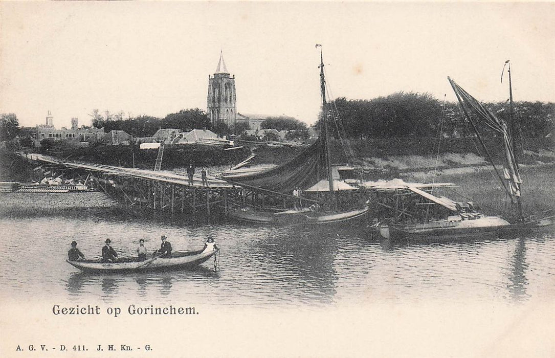 Gezicht Op Gorinchem.