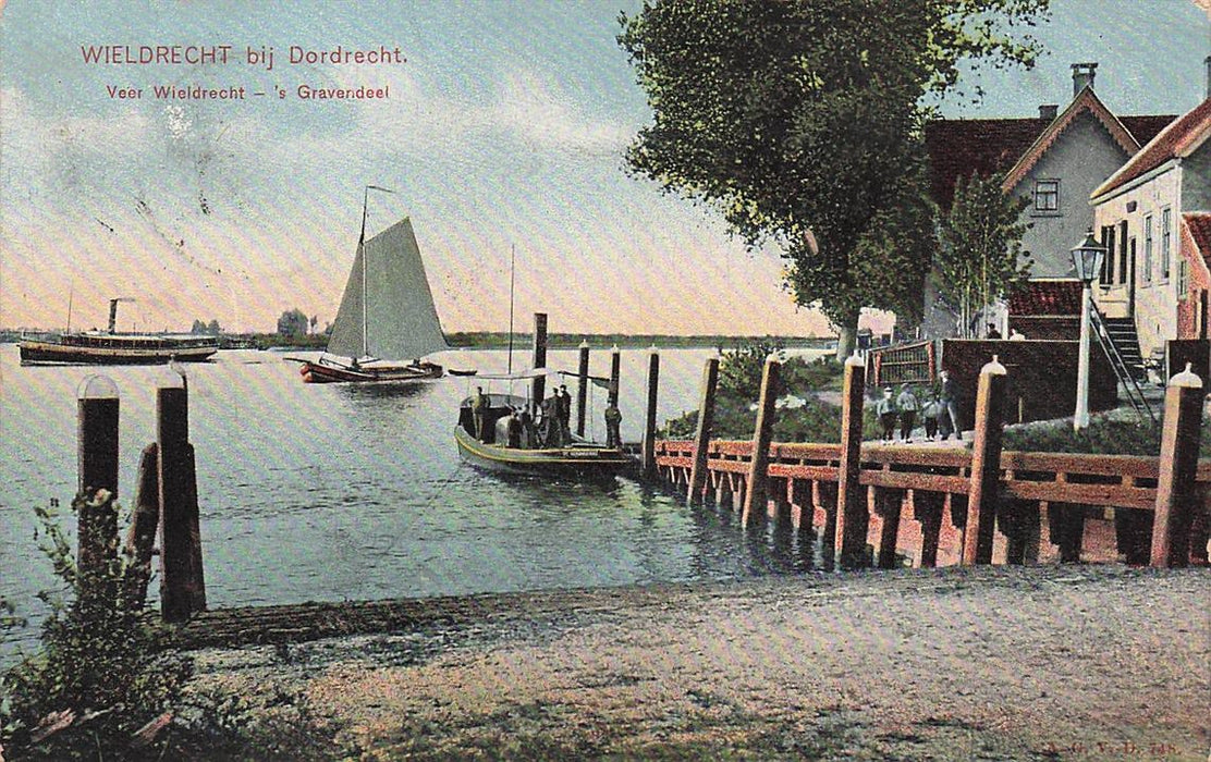 Wieldrecht Bij Dordrecht Veer Wieldrecht'S Gravendeel
