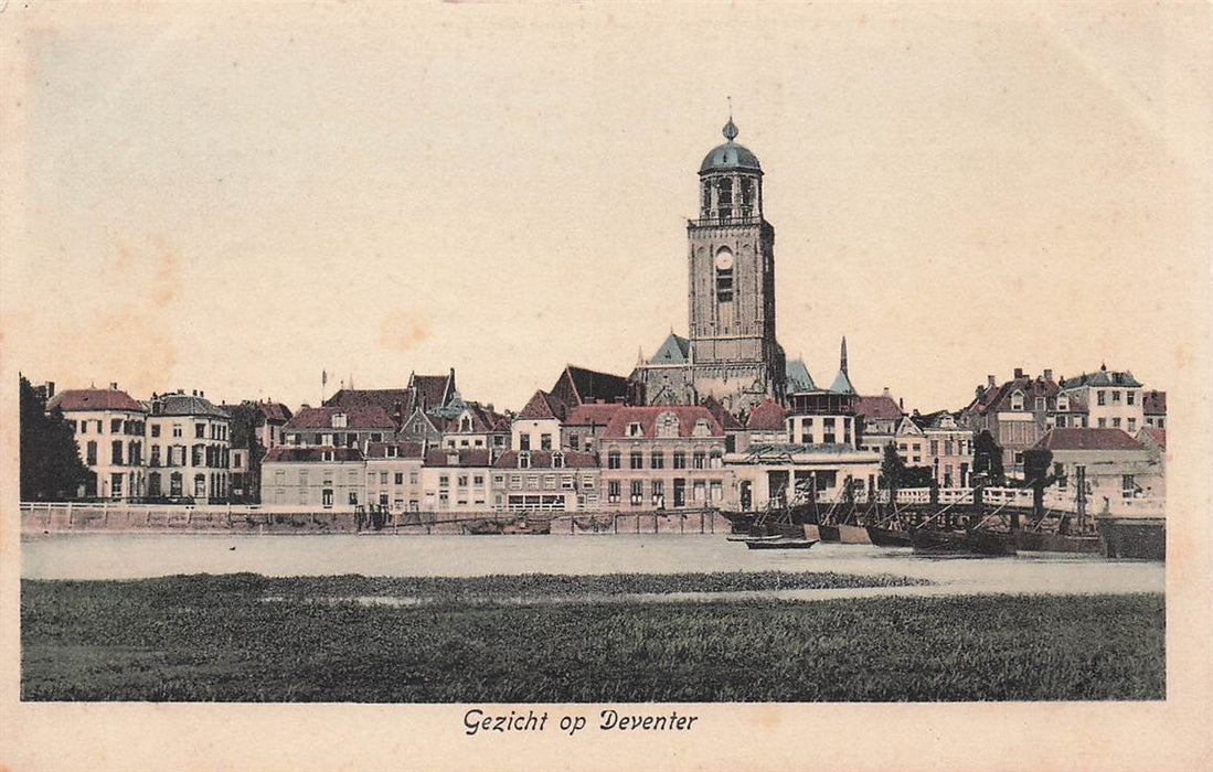 Gezicht Op Deventer