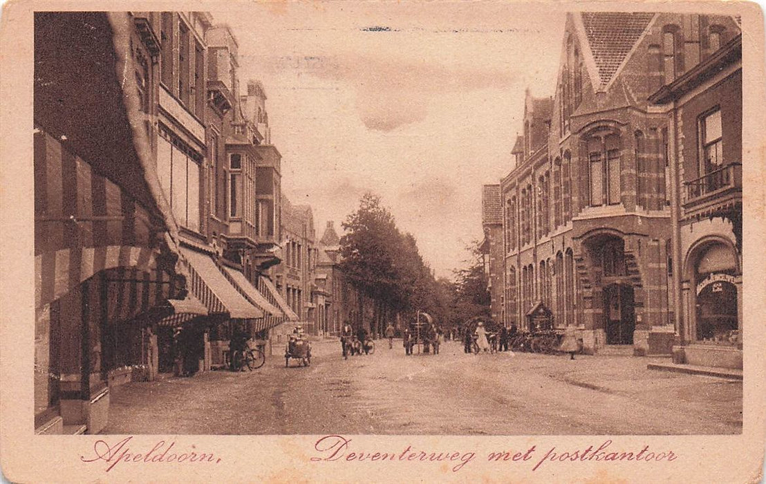 Apeldoorn Deventerweg Met Postkantoor