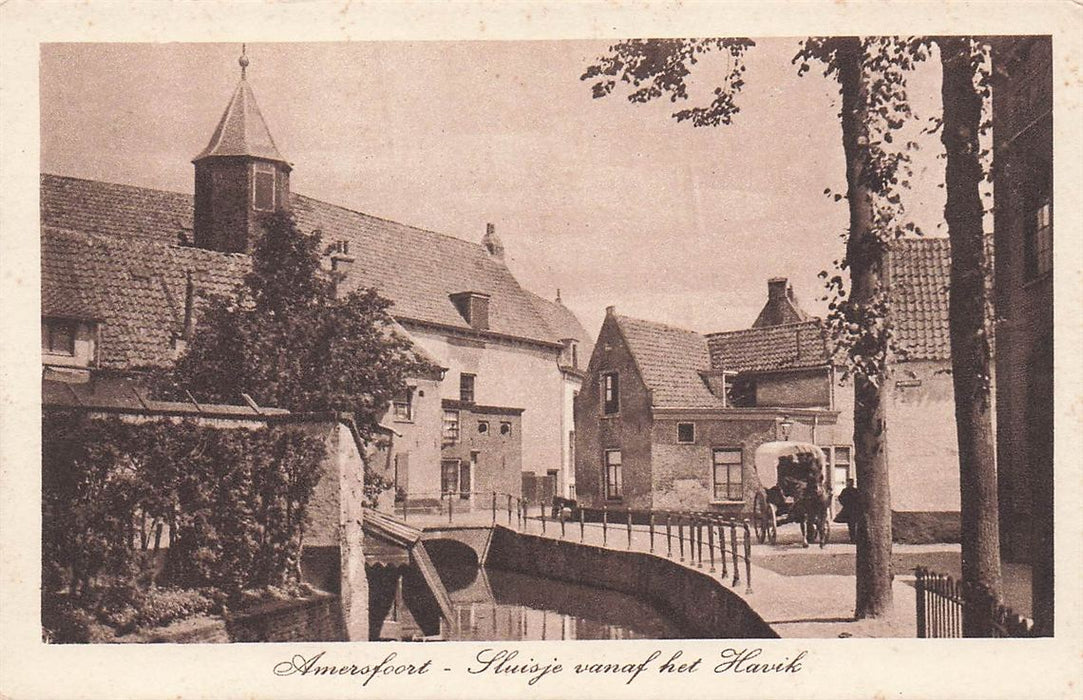 Amersfoort Sluisje Vanaf Het Havik
