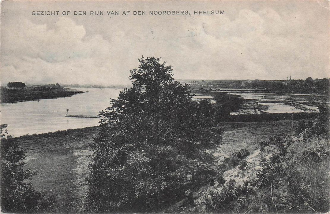 Heelsum Gezicht Op Den Rijn Van Af Den Noordberg