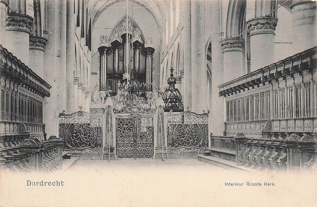 Dordrecht Interieur Groote Kerk