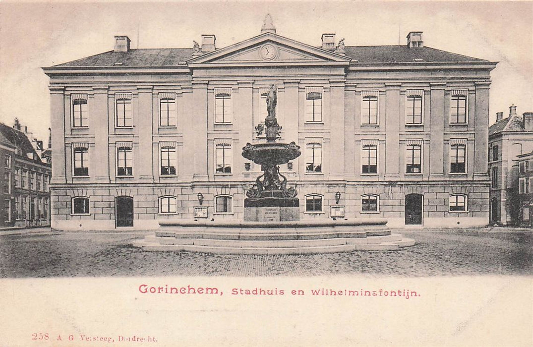 Gorinchem Stadhuis En Wilhelminafontijn