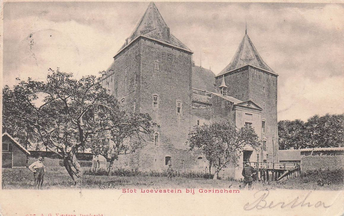 Slot Loevestein Bij Gorinchem